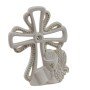 Croce comunione in resina 1255274 in bianco e oro per bomboniere Comunione da Bomboniere Cupido Trapani.