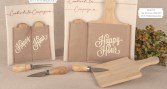Gourmet Set Formaggio e Aperitivo Bomboniera con Pocket 12A216-12A217, ideale per Matrimonio conviviale.