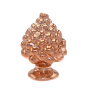 Pigna da Appoggio Bronzo Lucida Bomboniera Portafortuna BRONZ15BIS, ideale per Anniversario natalizio.